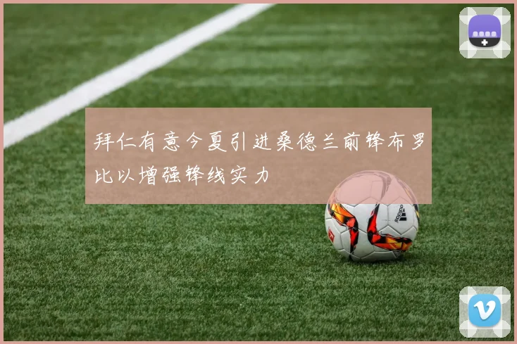 拜仁有意今夏引进桑德兰前锋布罗比以增强锋线实力